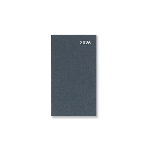 2026 Diary Letts of London Principal Medium Pocket Week to View Grey TP3NGY