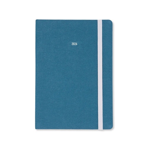 2026 Diary Letts of London Raw A5 Week to View Teal 082308