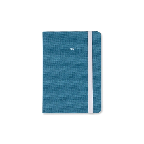 2026 Diary Letts of London Raw A6 Week to View Teal 082313