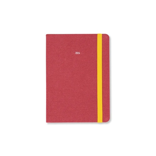 2026 Diary Letts of London Raw A6 Week to View Berry 082315