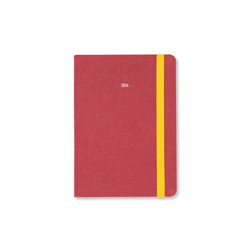 2026 Diary Letts of London Raw A6 Week to View Berry 082315
