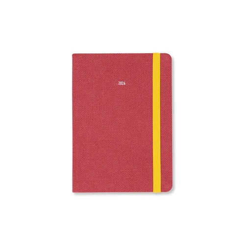 2026 Diary Letts of London Raw A6 Day to Page w/ Appointments Berry 082321