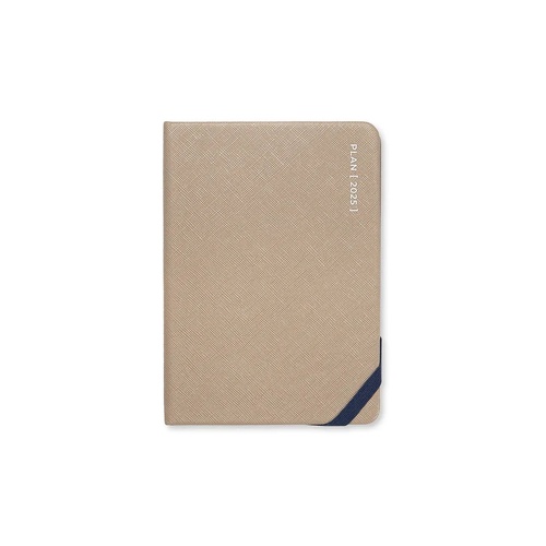 2026 Diary Letts of London Serene A6 Week to View Taupe 082504