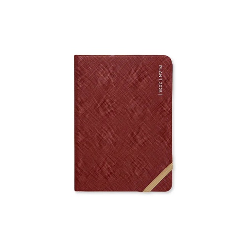 2026 Diary Letts of London Serene A6 Day to Page w/ Appointments Burgundy 082507