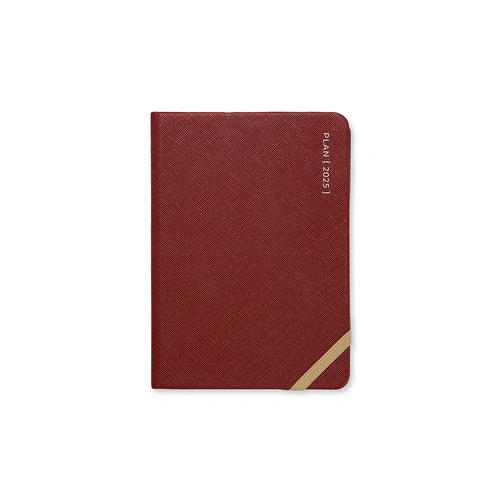 2026 Diary Letts of London Serene A6 Day to Page w/ Appointments Burgundy 082507