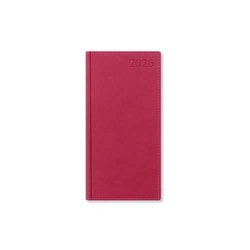 2026 Diary Letts of London Verona Slim Week to View Pink 080447