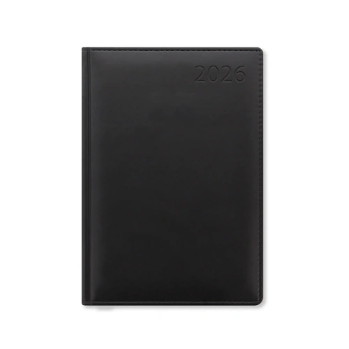 2026 Diary Letts of London Verona A5 Week to View Black 080448