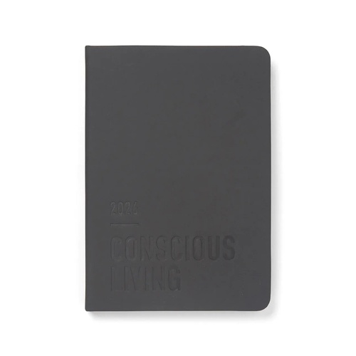 2026 Diary Letts of London Conscious Evergreen A5 Week to View Slate 082551