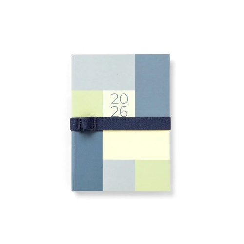 2026 Diary Letts of London Gradient A6 Day to Page w/ Appointments Blue 082580