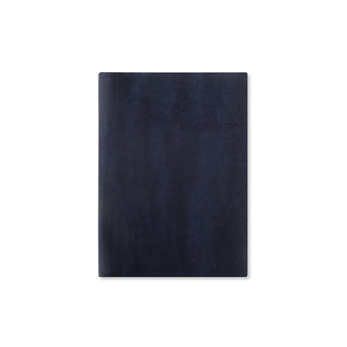 2027 Diary Letts of London Lecassa A5 Day to Page w/ Appointments Navy, 27-081739