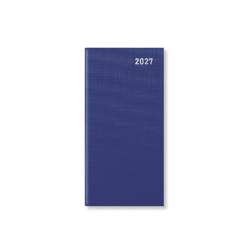 2027 Diary Letts of London Principal Slim Month to View Blue, 27-TP1SBL