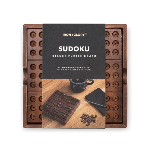 Luckies Iron & Glory Sudoku 14x14cm Deluxe Puzzle Board, LKIAGS
