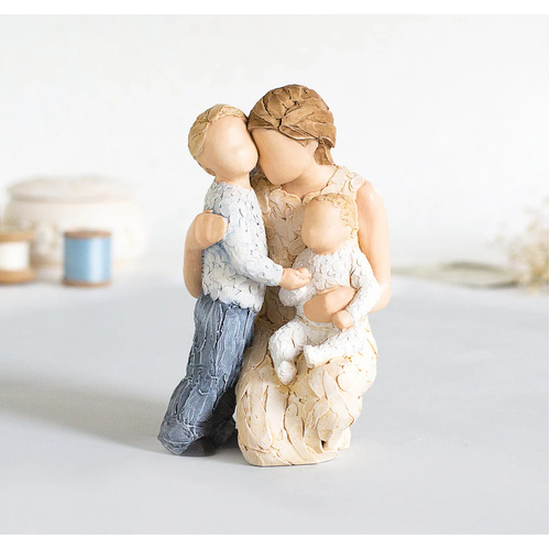 More Than Words Figurine 14.5cm Contentment, Artisanau MTW9603