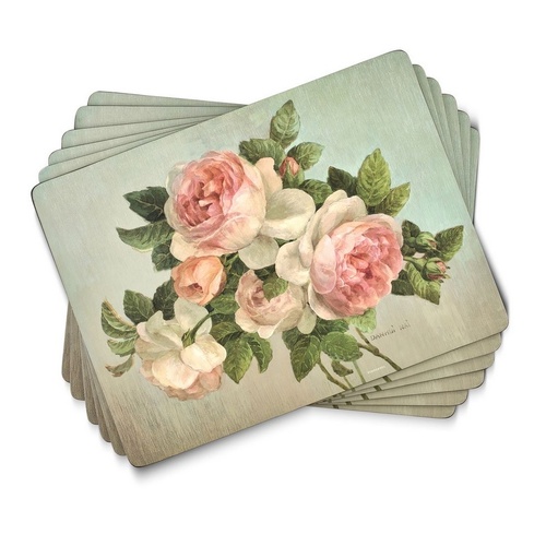 Pimpernel Portmeirion Placemats 30.5x23cm Antique Rose (Set of 6), X0010565543