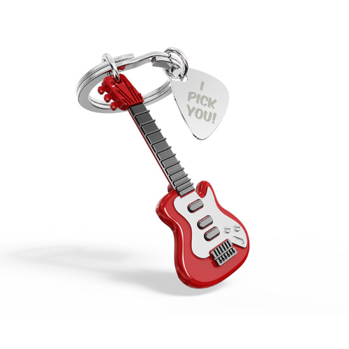Metalmorphose Keychain Miniature 3D Guitar, MTM375-01