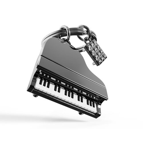 Metalmorphose Keychain Miniature 3D Piano, MTM374-01