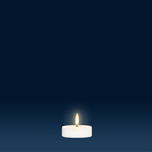 Uyuni Lighting Tea Light Flameless Candle Maxi 6.1x2.2cm - Nordic White NW061