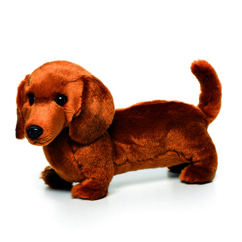 Demdaco Animalcraft Plush 28cm Dachshund, P00036
