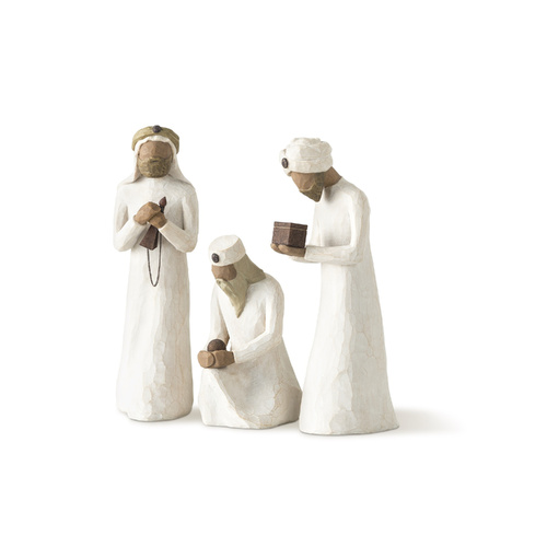 Willow Tree Figurine 22cm The Three Wisemen 3-Piece Set, Christmas Decoration 26027