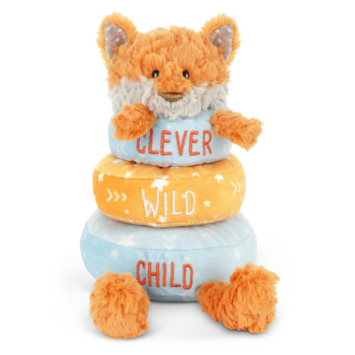 Demdaco Stacker Buddies Plush 23cm Fox, 5004820024
