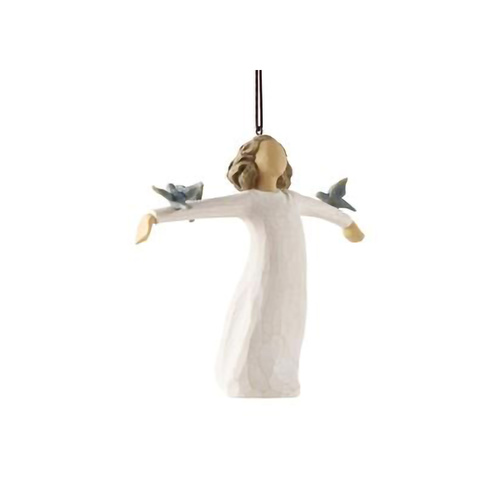 Willow Tree Hanging Ornament 8cm Happiness, 28328