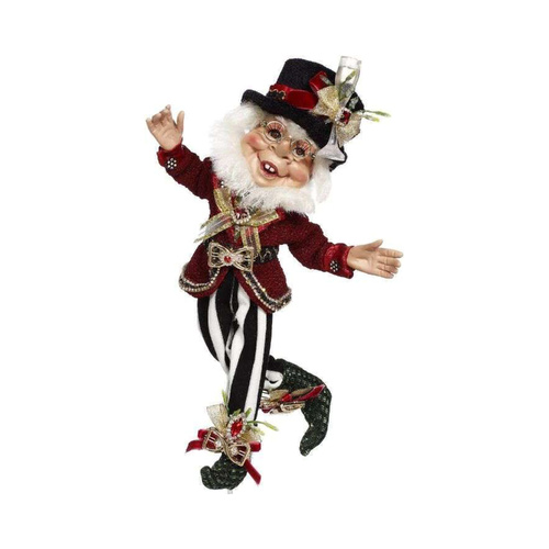 Mark Roberts Christmas Elves Figurine 29cm Party Time, 51-37562