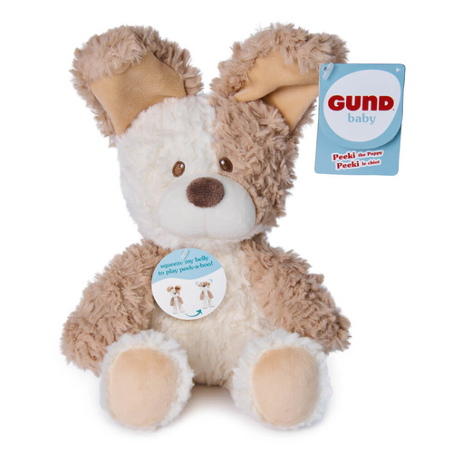 GUND Baby Plush 35cm Peeki the Puppy, U6075049