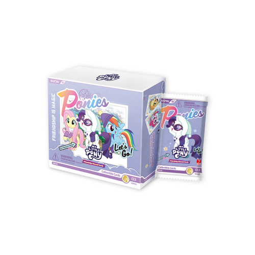 My Little Pony Friendship Eternal Fun Moments Collectible Cards Series 3 Foil FULL BOX MLP-KP-YYYH-QY-003A-NA