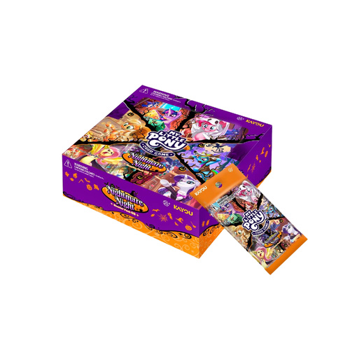 My Little Pony Friendship TCG Nightmare Night Foil Booster Pack Series 3 FULL BOX, MLP-KP-MYZY-003B-NA
