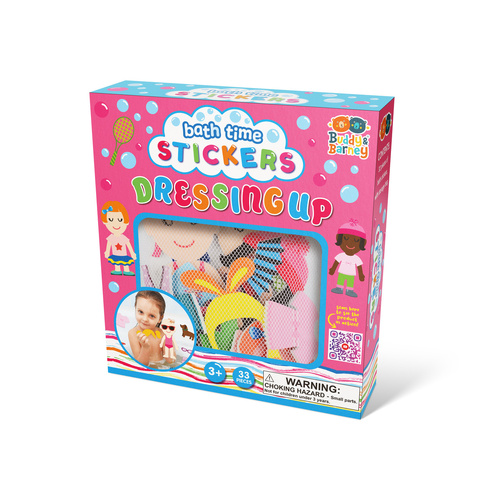 Buddy & Barney Bath Time Stickers -- Dressing Up, BB008