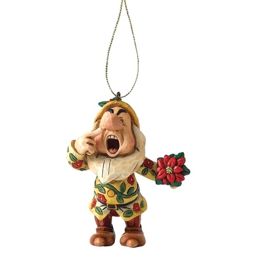 Disney Traditions Sneezy Hanging Ornament Collectible Gift Jim Shore A9045