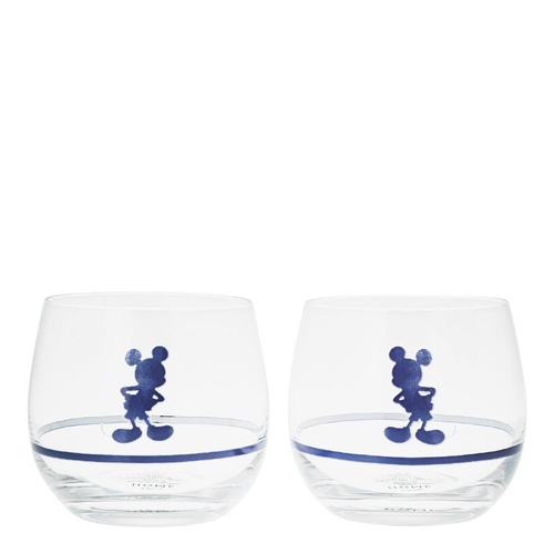 Disney Home Tumblers 300mL Mickey Mono Set of 2, A30845