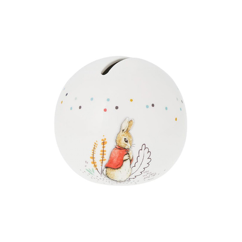 Beatrix Potter Money Bank 8cm Flopsy Sphere, A32394