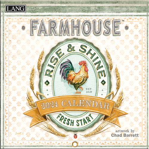 2024 Calendar Farmhouse by Chad Barrett Mini Lang 24991079271