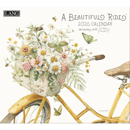 2026 Calendar LANG A Beautiful Ride by Lisa Audit, Horizontal Wall 26991002018