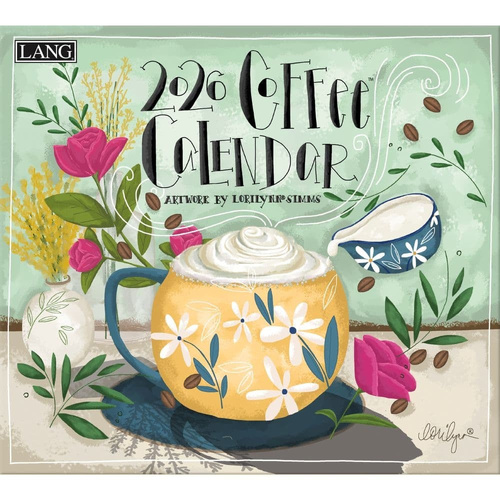 2026 Calendar LANG Coffee by Lorilynn Simms, Horizontal Wall 26991001853