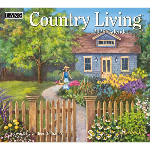 2026 Calendar LANG Country Living by Colleen Eubanks, Horizontal Wall 26991001905