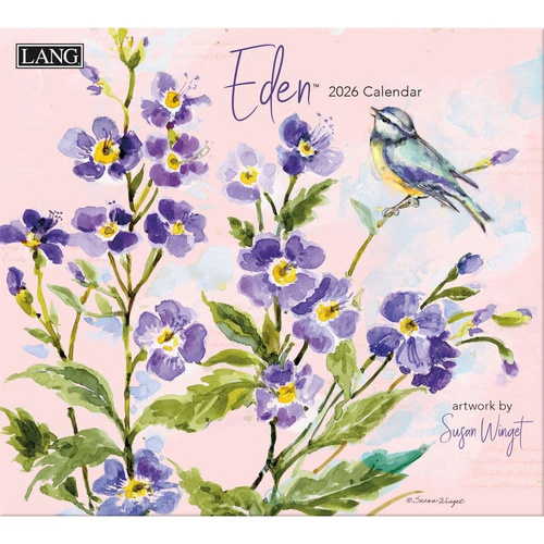 2026 Calendar LANG Eden by Susan Winget, Horizontal Wall 26991002033