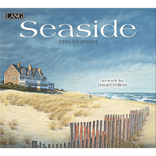 2026 Calendar LANG Seaside by Daniel Pollera, Horizontal Wall 26991001877