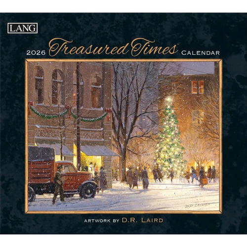 2026 Calendar LANG Treasured Times by D. R. Laird, Horizontal Wall 26991001882