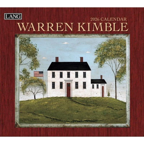 2026 Calendar LANG Warren Kimble, Horizontal Wall 26991001884