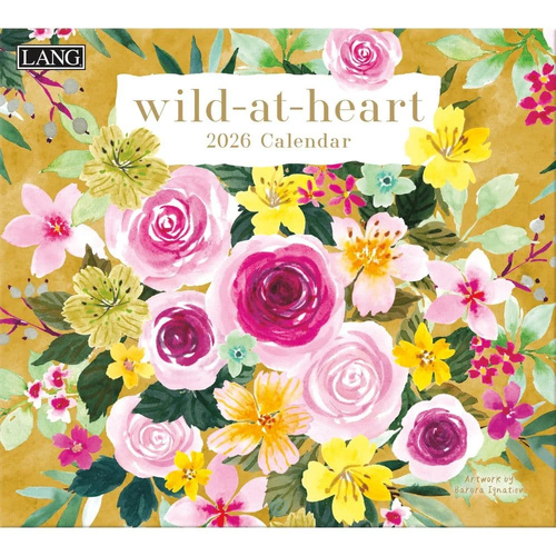 2026 Calendar LANG Wild-At-Heart by Barbra Ignatiev, Horizontal Wall 26991002012