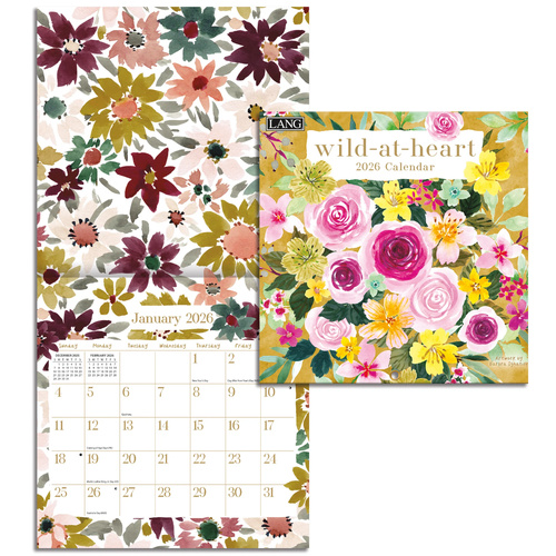 2026 Calendar LANG Wild-At-Heart by Barbra Ignatiev, Mini Wall 26991079269