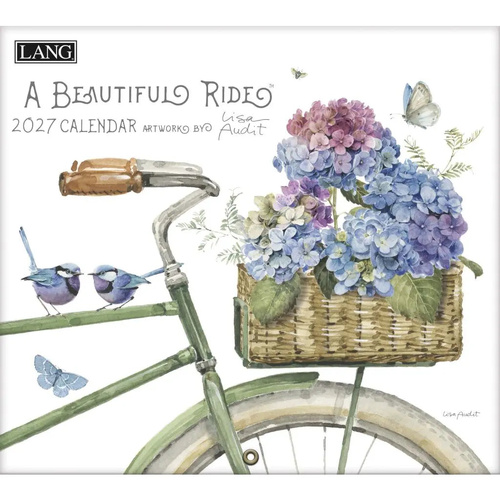 2027 Calendar LANG A Beautiful Ride Horizontal Wall 27991002018