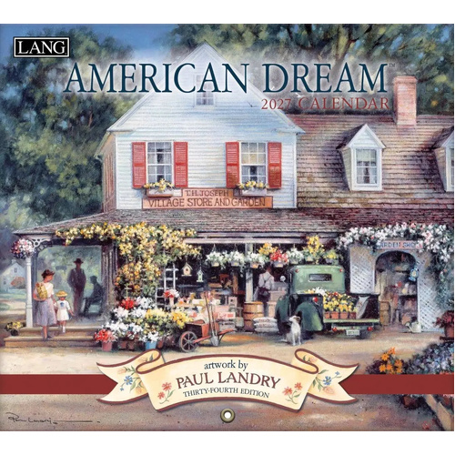 2027 Calendar LANG American Dream Horizontal Wall 27991001890