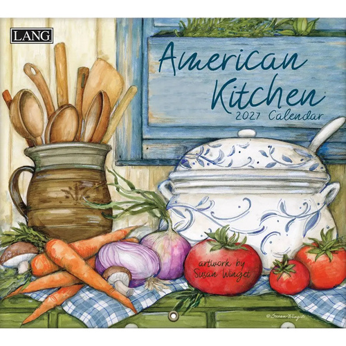 2027 Calendar LANG American Kitchen Horizontal Wall 27991001891