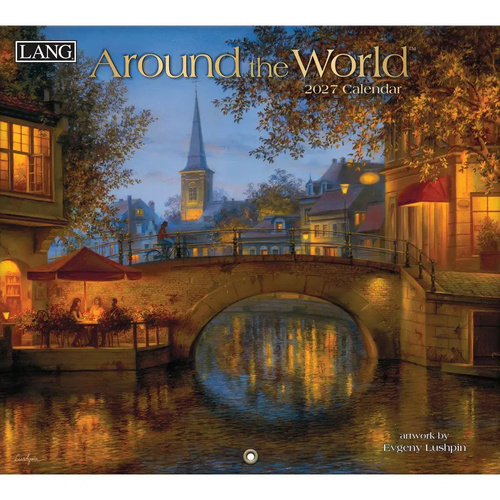 2027 Calendar LANG Around The World Horizontal Wall 27991001892