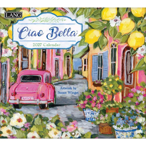 2027 Calendar LANG Ciao Bella Horizontal Wall 27991002042