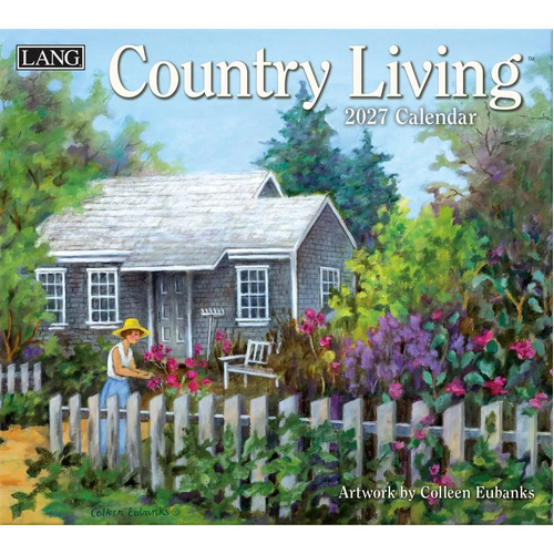 2027 Calendar LANG Country Living Horizontal Wall 27991001905