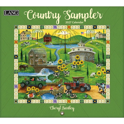 2027 Calendar LANG Country Sampler Horizontal Wall 27991001906